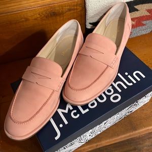 J. McLaughlin pink Concetta Loafer size 11